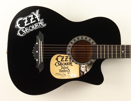 Ozzy osbourne autographed - ozzy,