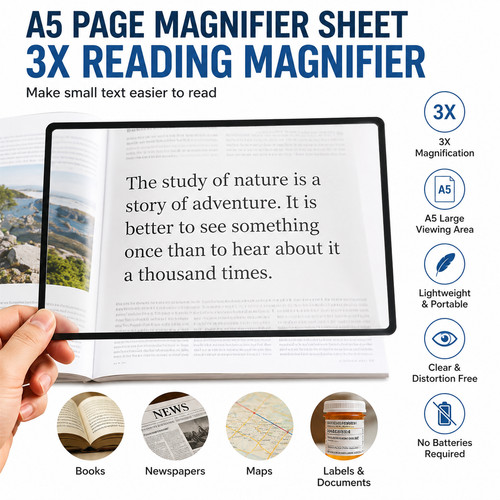Page magnifier sheet 3x - a5,