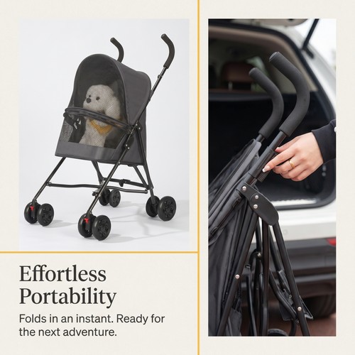 Pet stroller dog puppy pram - pet,