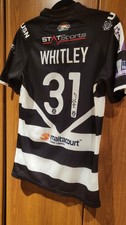 Widnes Vikings Rugby League Match Worn And signed By Matt Whitley