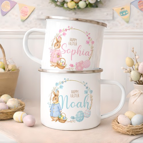 Personalised easter mug kids - personalised,