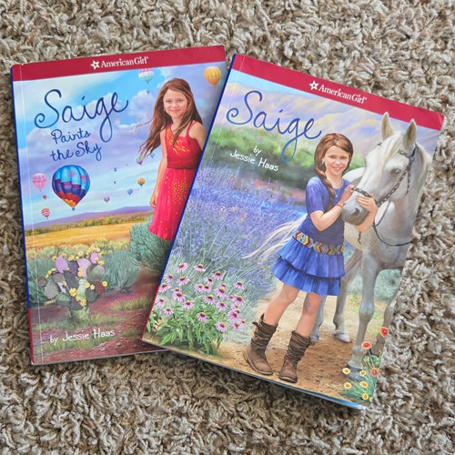 American girl saige book - girl,