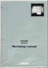 IVECO 190-36 TRUCK ORIG. FACTORY 13.8L 6-CYL TURBO DIESEL ENGINE WORKSHOP MANUAL