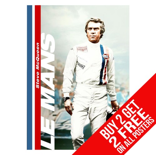 Steve mcqueen mans poster - le,