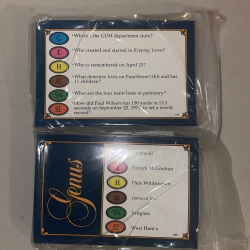 Trivial pursuit geuns edition - trivial,