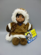 Kipmik Northern Neighbors Qapuk Alaska Piquk Eskimo Doll Soft Plush Body Toy 8"