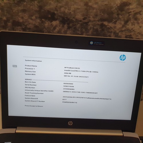 Probook 430 laptop - 430, g5