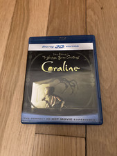 Coraline blu ray 3d -