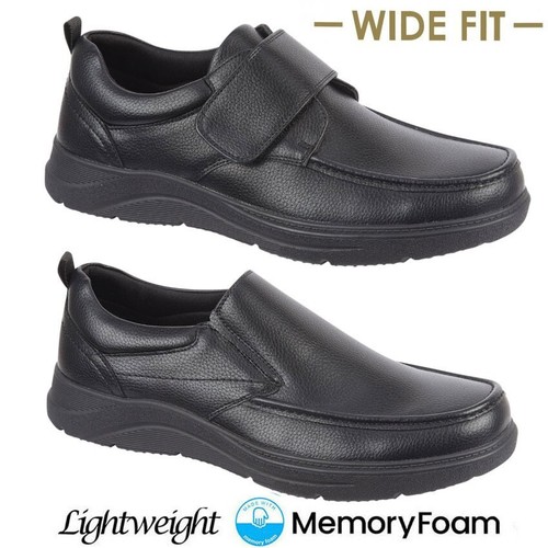 Mens wide fit shoes - shoes, memory