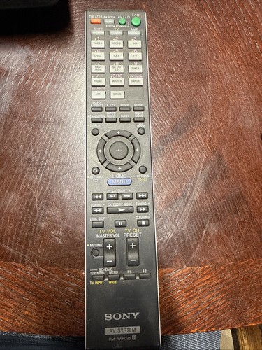 Aap025 sony remote - sony,
