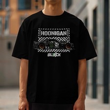 Hoonigan TShirt Black Logo Hoonigan Block 43 Car Racing Drifting Small to 4XL