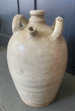 Antique french light glaze jug - antique,