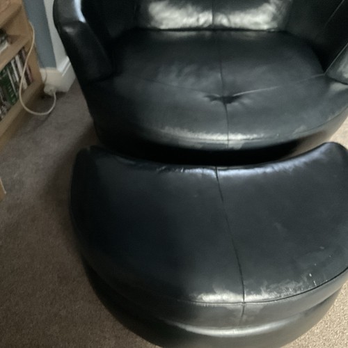 Cuddle chair and foot stool - cuddle,
