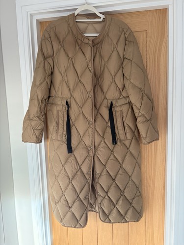 Zara caramel puffer - puffer, coat