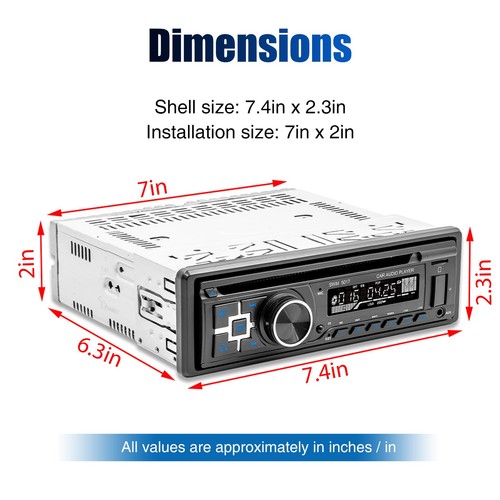 Car radio stereo dvd player - radio,