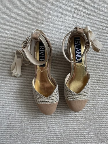 River island closed toe wedges - river,