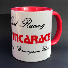 Incarace Mug Hednesford Birmingham 1980's Hot Rod Stock Car Banger Racing *New*