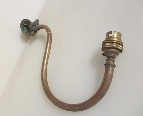 Victorian brass gas - gas, light