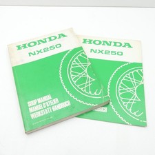 Genuine Honda NX 250 Dominator Workshop Repair Manual C5197