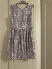 Next Girls' Pink Floral Print Tea Dress Age 12