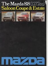 MAZDA 616 1272cc 1976 1977 1300 4-door Saloon Estate 3-door Coupe UK brochure 