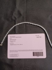   Exquisite ,Beautiful ,  Tanzanite Bracelet 925 Silver . Jewellery channel