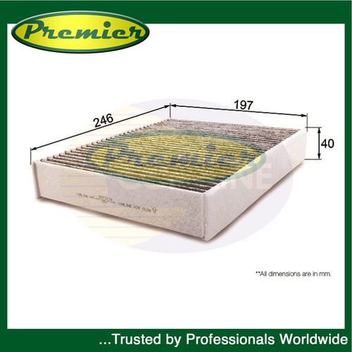 Premier cabin filter fits bmw - premier,