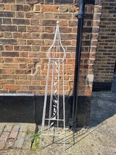 obelisk plant support, Laura Ashley Shaby chic aprox 60 inch high