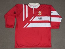 LLANELLI RFC RUGBY UNION SHIRT