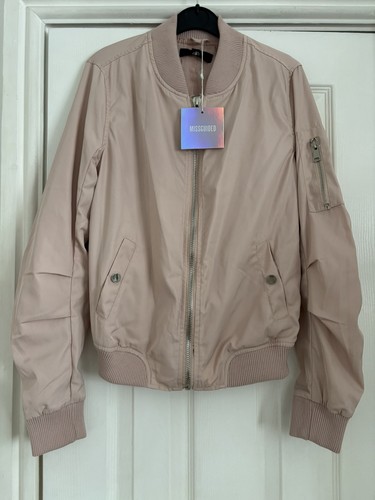 Womens pink bomber jacket