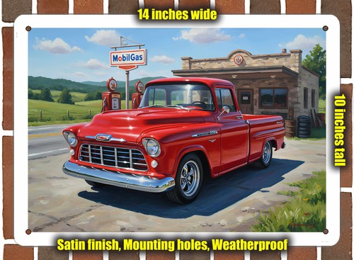 Metal sign 1956 chevrolet - sign,