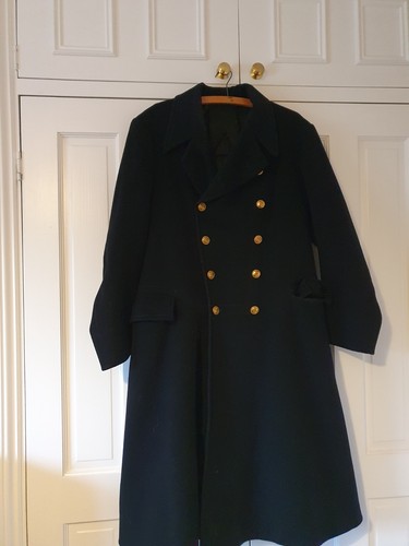 Royal navy officers greatcoat - navy,