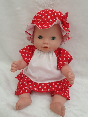 Dolls clothes polka - 11"-12",