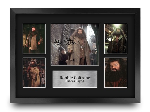 Robbie coltrane signed - coltrane,
