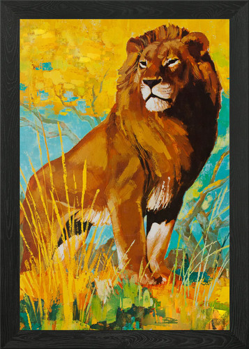 The african lion - lion, of