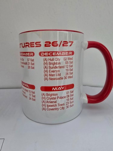 Fixtures season on mug - fixtures,