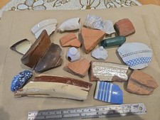 Lot of Eyes Only Pottery