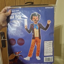 Fantastic Mr fox roald dahl book day Halloween costume 3 /4 years #W2