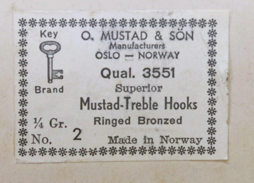 Box vintage mustad - vintage,