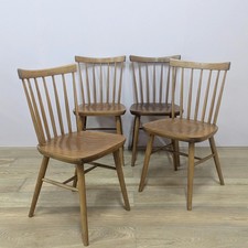 Set of Four Vintage Spindle