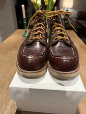 Red Wing Moc Toe Boots UK 8D