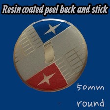 Lambretta I resin badges