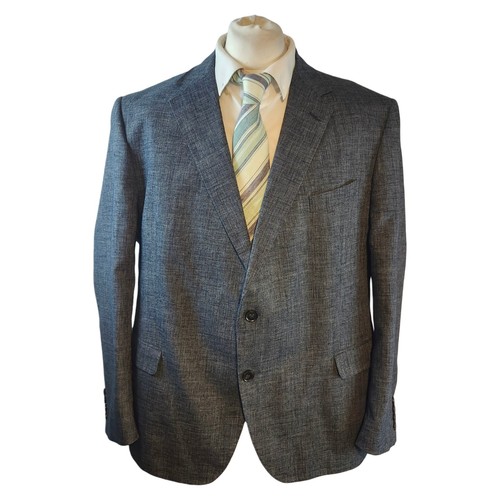 Mens linen blend blazer - linen,
