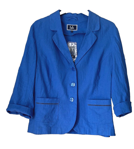Bnwt linen blend blazer jacket - bnwt,