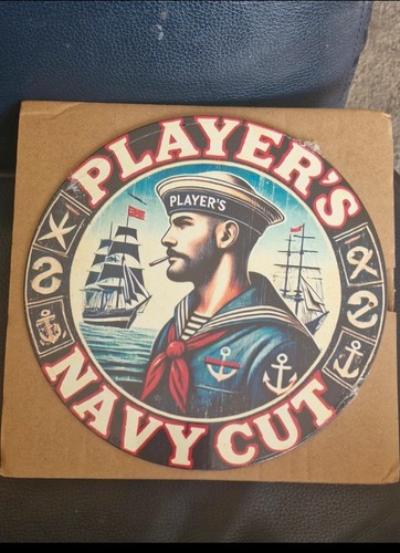 Vintage worn look players navy - players,