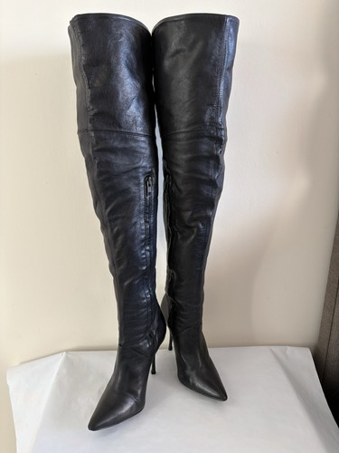 Office london black leather - office,
