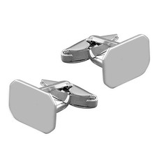 Solid Sterling Silver Oblong