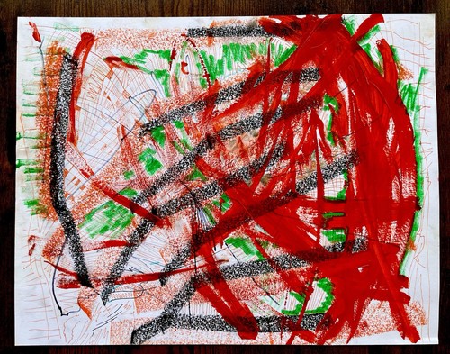 Graffiti modern abstract art - modern,