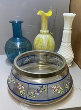 Antique Job Lot Glass Ware House Clearance 