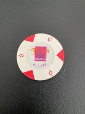 Fiesta Casino - Venezuela - Bs 1000 - Casino Chip - RARE